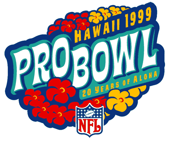 Pro Bowl 1999 Primary Logo iron on transfers for T-shirts